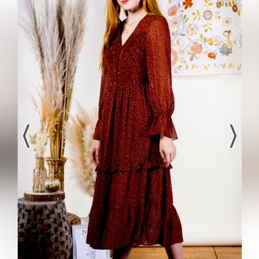 Loveriche Maxi Dress- Size Small NWT